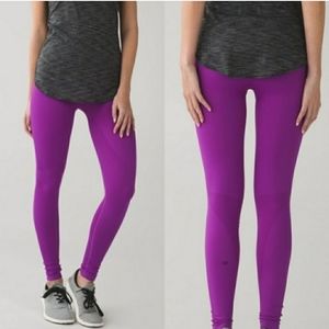 Lululemon Zone In Tight Tender Violet Leggings 4